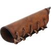 TOURBON Leather Axe Handle Protection Covers - Dark Brown