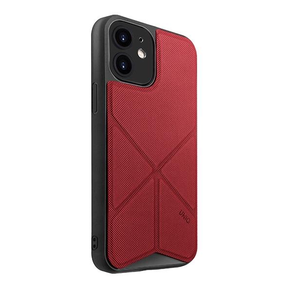 Etui Do iPhone 12 Mini UNIQ Transforma Czerwone