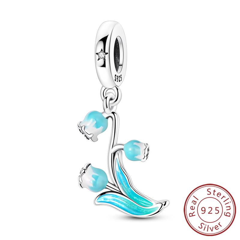 Original Copper Charms Beads Apple Gold Suitcase Family Love Charm Fit Bracelets Bangle Pendant Women Diy Jewelry