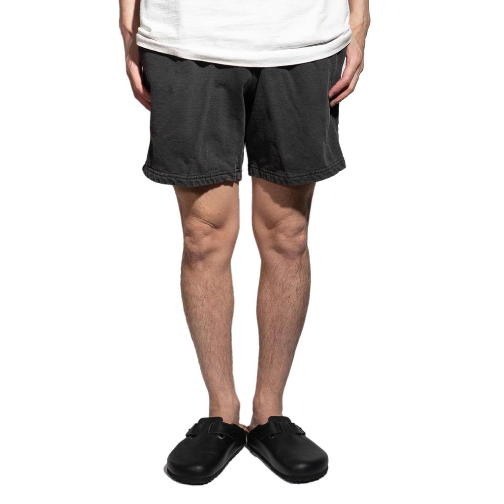 Angeles LOSANGELES APPAREL HF02GD 14oz Heavy Fleece Sweat Shorts Garment Dyed Made in USA Post Dyed Vintage Black XL [Los Apparel] [Used]