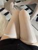 8D Luminous Reflective Horse Oil Over-the-Knee White Stockings, Seamless Red Thigh-High and Knee-High Socks for Women