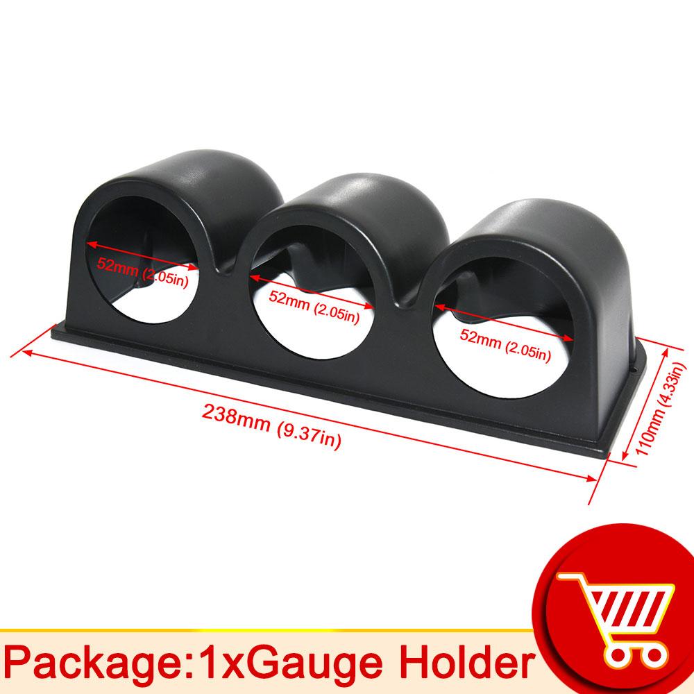 AD 52mm Turbo Boost Gauge -1-2 Bar Car Smoke Len Pointer Kit 1-30 PSI Water Temp Oil Pressure Gauge Tachometer Universal