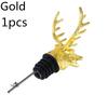 Stainless Steel Wine Bottle Pourer Stopper with Deer Stag Head And Dragon Head Unique Design Wine Aerators for Bar Tools