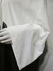 MQ210 Elegant 3D Applique Crinkle Abaya Cardigan for Modest Fashion