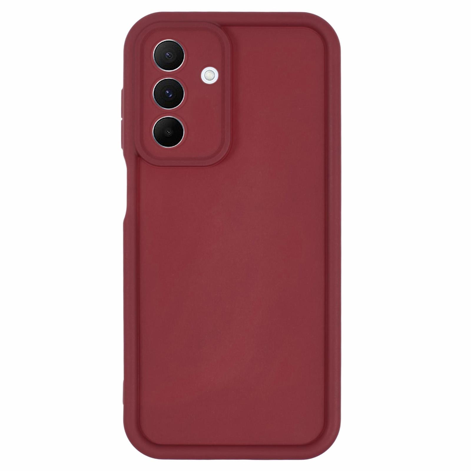 

Чохол для Samsung Galaxy A26 5G з рифленим дизайном, TPU протиковзка накладка на телефон Red