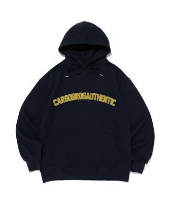 (Plus Size) Arch Logo Hoodie (Navy)