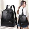 Leather Backpack for Girls, School Style, Large-capacity Anti-theft Leather Backpack for Girls