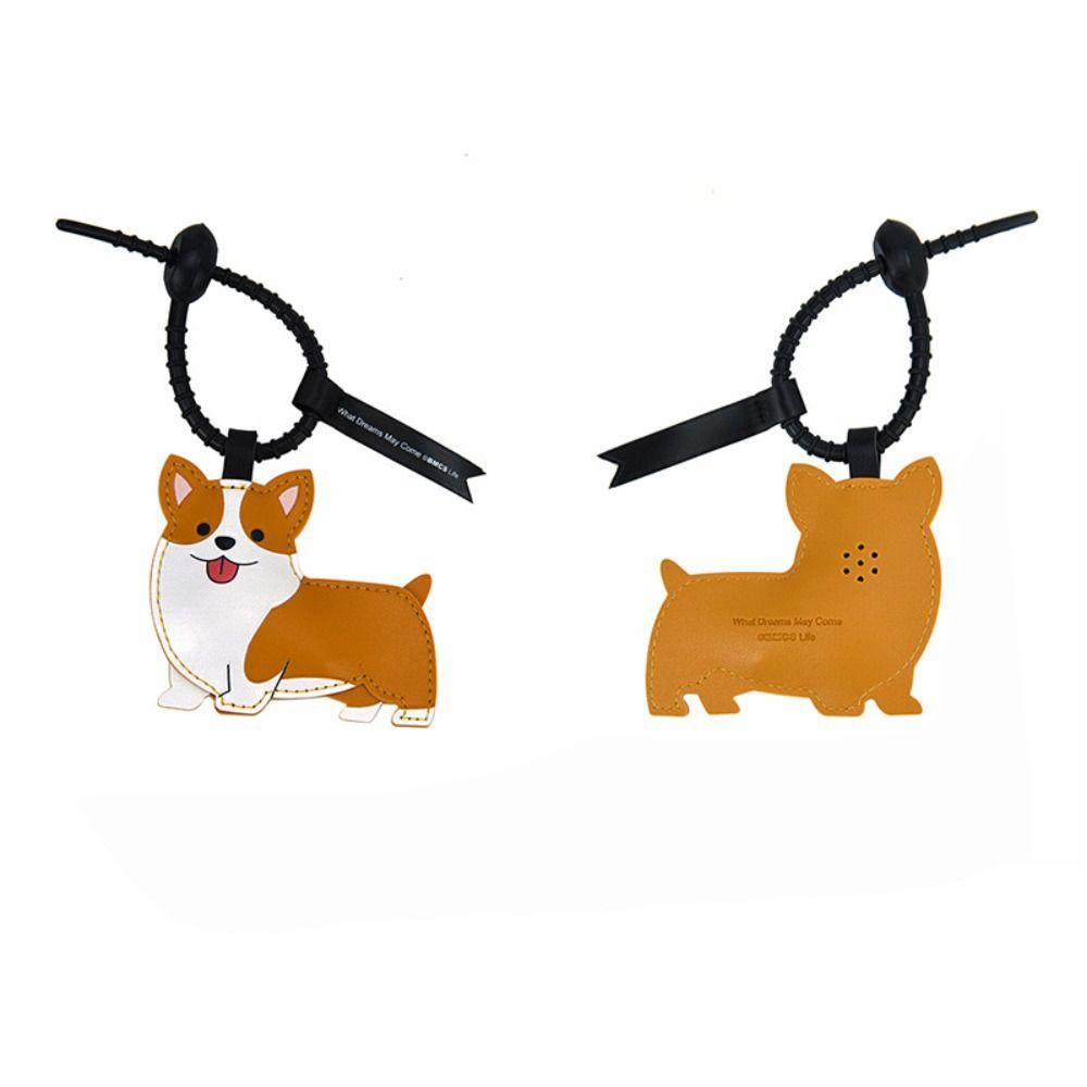 Novelty Puppy Key Chain Pinch Called Car Ornaments Creative Bibi Puppy Pendant  Gifts