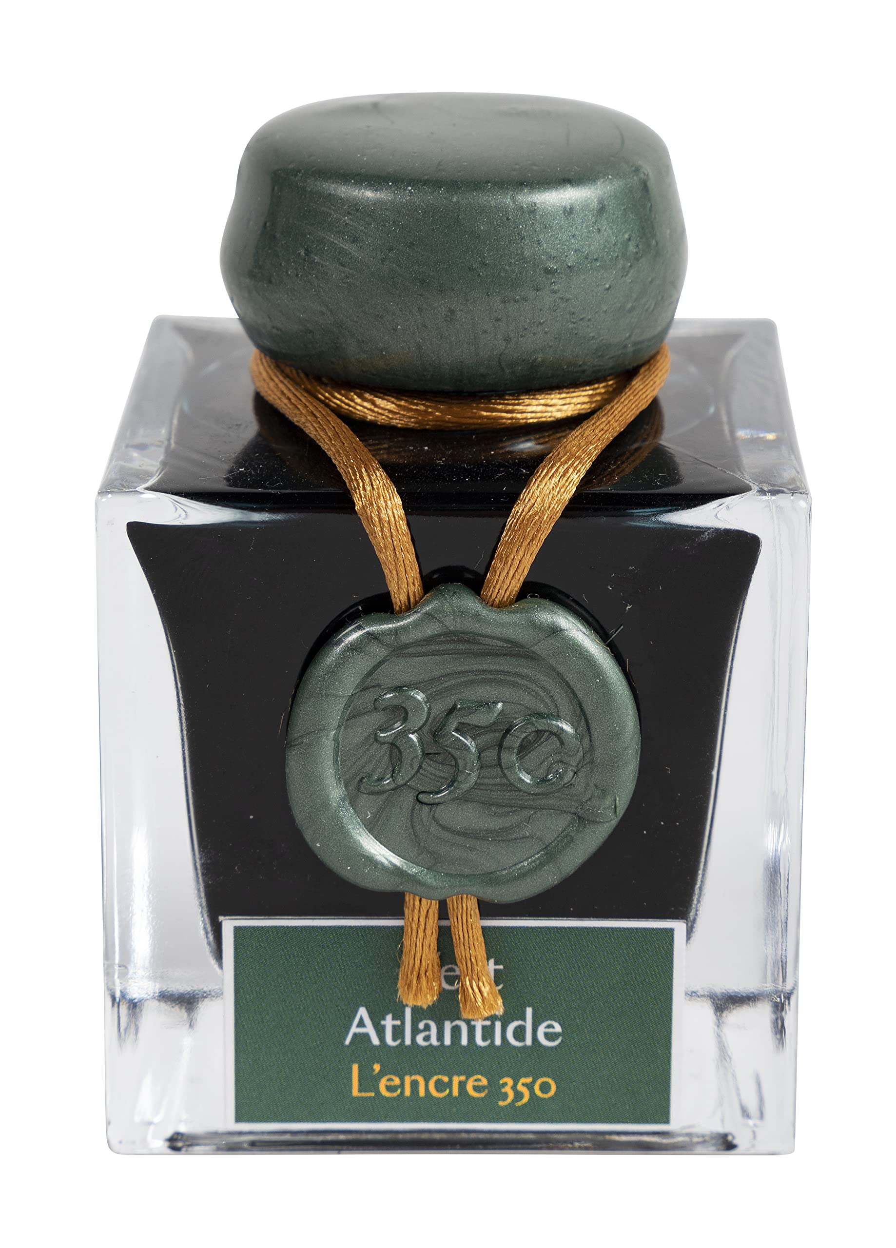 

Herbin Anniversary Ink 350 Gold and Silver for Fountain Glass and Dip Atlantis HERBIN hbj15139 [Contains Nanoparticles] Pens, Pens, Pens, Green,