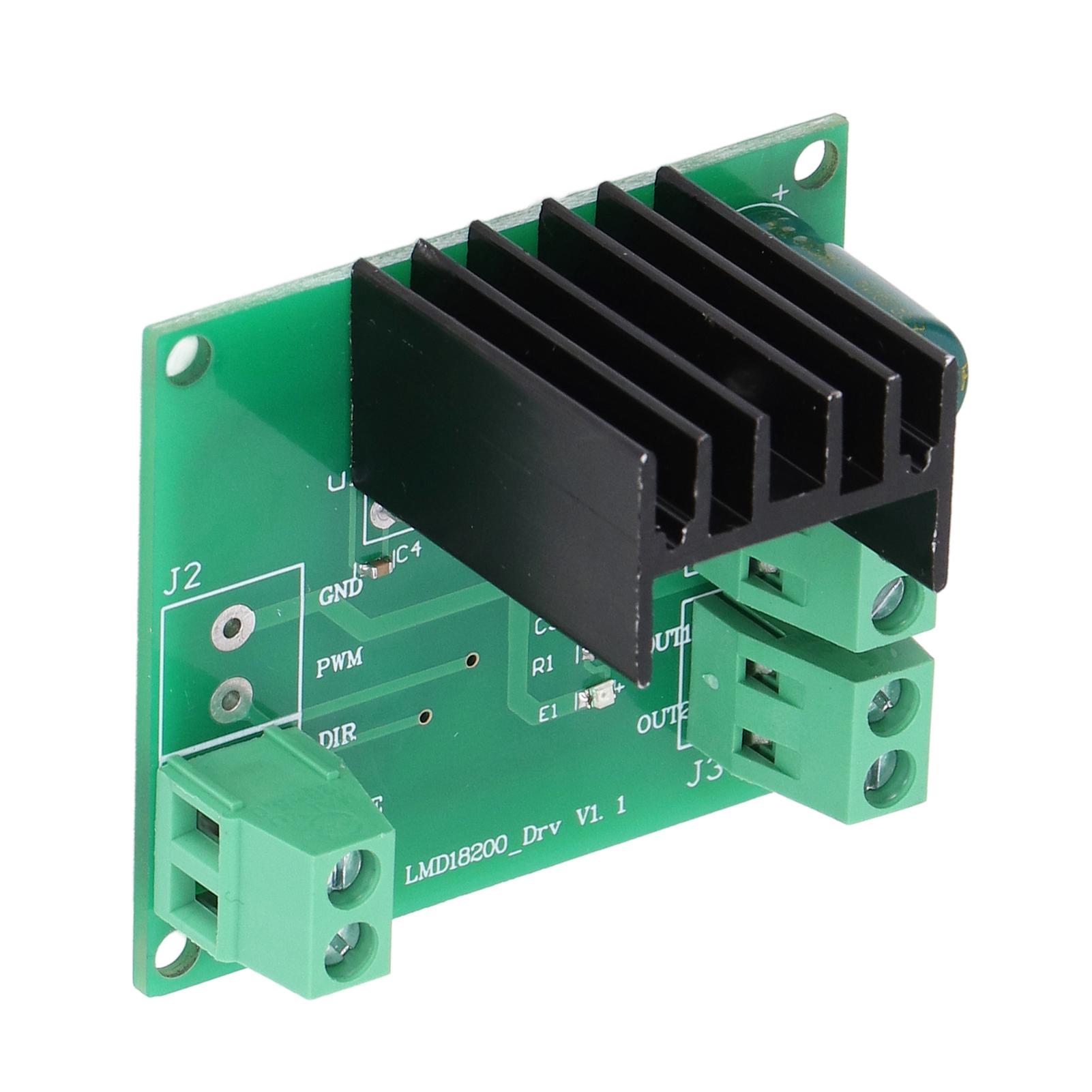 

DC Motor Drive Module PWM Speed Regulation Motor Driver Controller Board LMD18200T 4.55.5V
