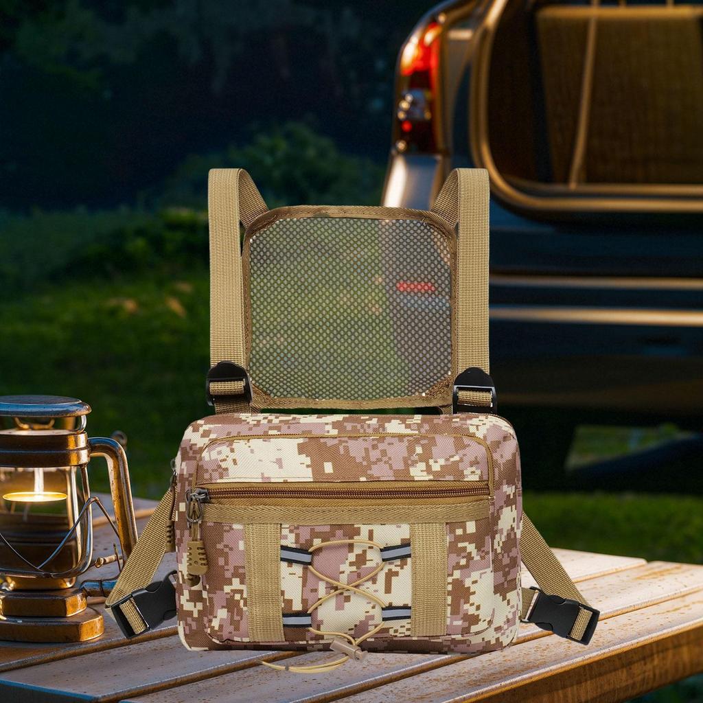 Chest Bag Protection for Outdoor Climbing Wear Resistant Organizer Harness Carrying Case Holder