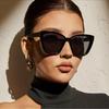 2025 Women's Cat Eye Punk Sunglasses: European-American Street Style, Face-Slimming Fashion Trend.