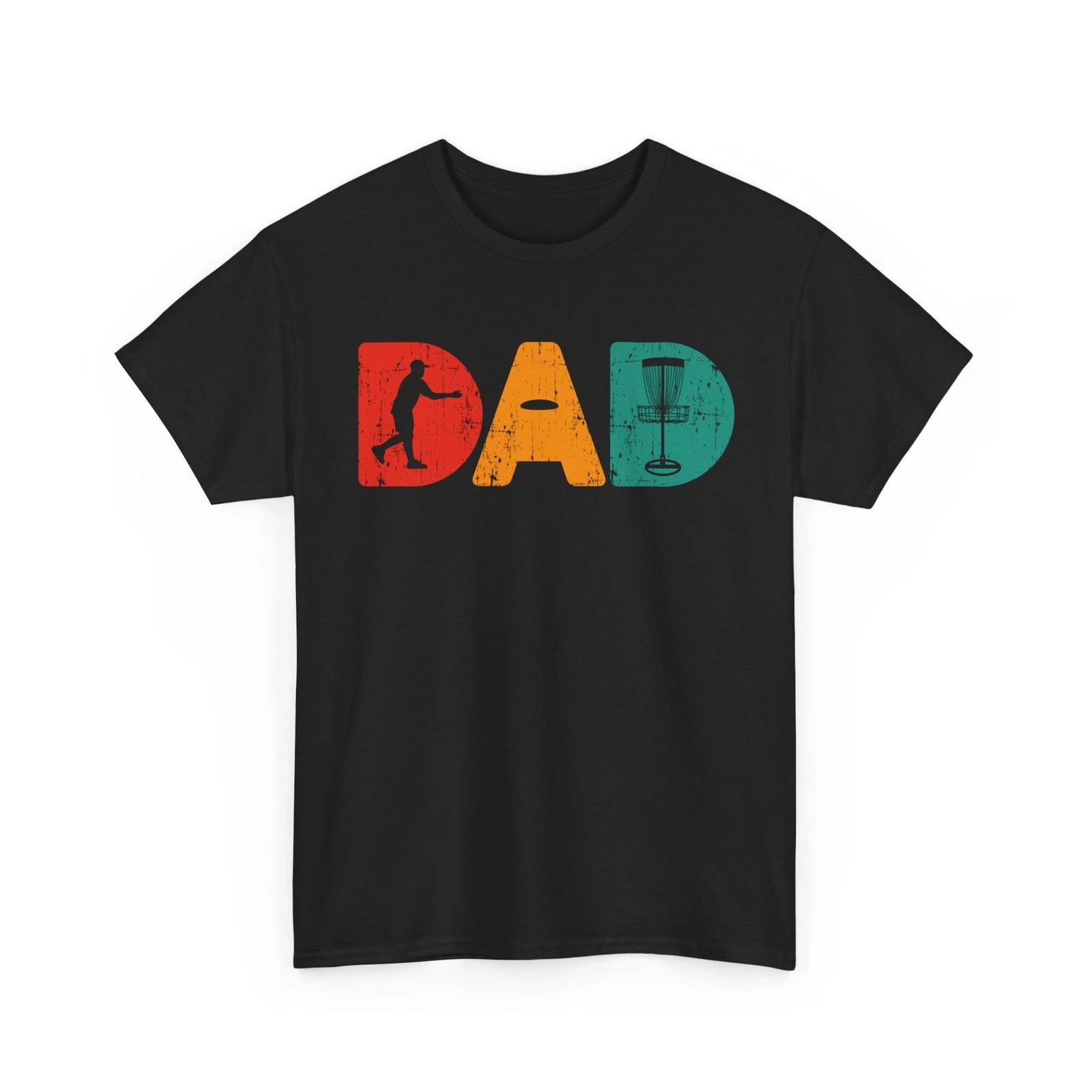Disc Golfer Dad T shirt, Disc Golfing Sports Lovers Father Men Shirt S