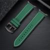 Premium Gummi-Nylon Hybrid-Uhrenarmband für Samsung Galaxy Watch 8 Classic 46mm 44mm 40mm Armband Wasserdichtes Sport-Armband