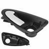 For Seat Ibiza IV 2009 2010 2011-2012 Car Interior Door Handle Cover Trim 6J1837114A 6J1837113A Black Silver Auto Accessories