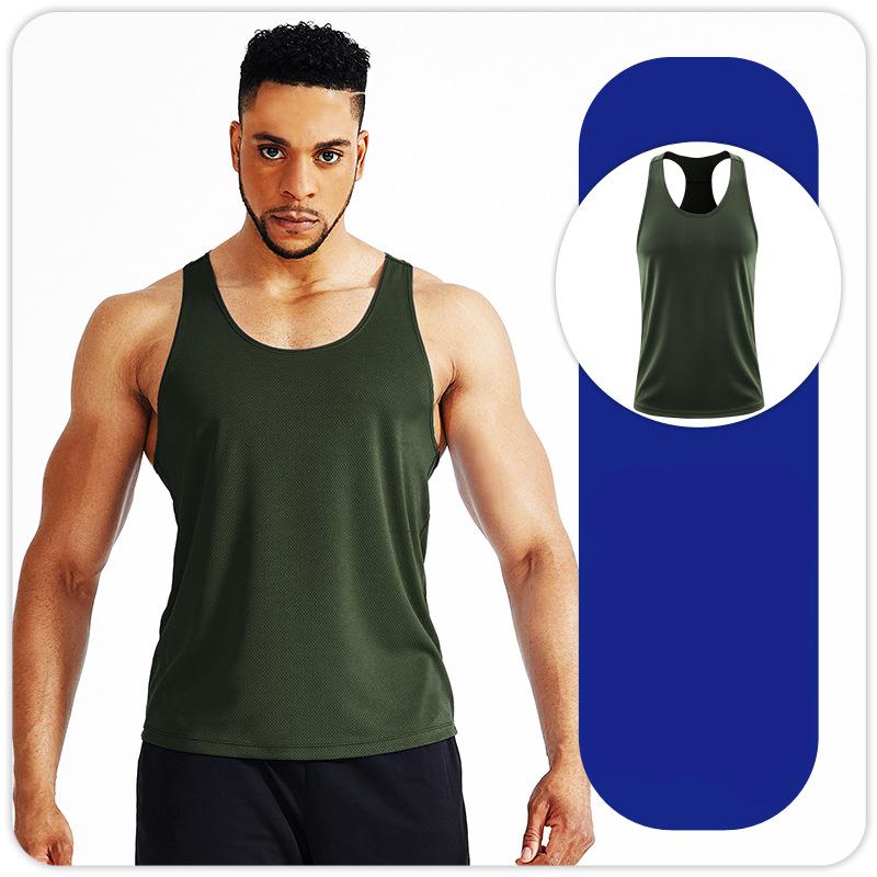 Maiouri pentru bărbați Fitness Sală de sport Cămașă fără mâneci Respirabil Alergare Vestă sport Antrenament muscular Tricou S M L XL XXL 3XL 4XL