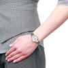CALVIN KLEIN watch quartz movement stainless steel strap 28mm silver dial women's watch 30 meters waterproof K4323185