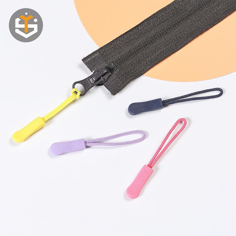 Gekleurd TPU-accessoire met rupsvormig ritssluitingkoord