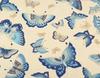Butterfly Gold Stamped Japanese Cotton Fabric for Cheongsam and Hanfu