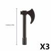 Medieval Figure Weapons Accessories Kits Building Blocks King Sword Lion King Shield Trident Battle Double-edged Axe Brick Toy
