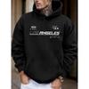 Printed Daily Versatile Comfortable Hoodie Men's Loose Simple Hoodies Sweatshirts Men’s