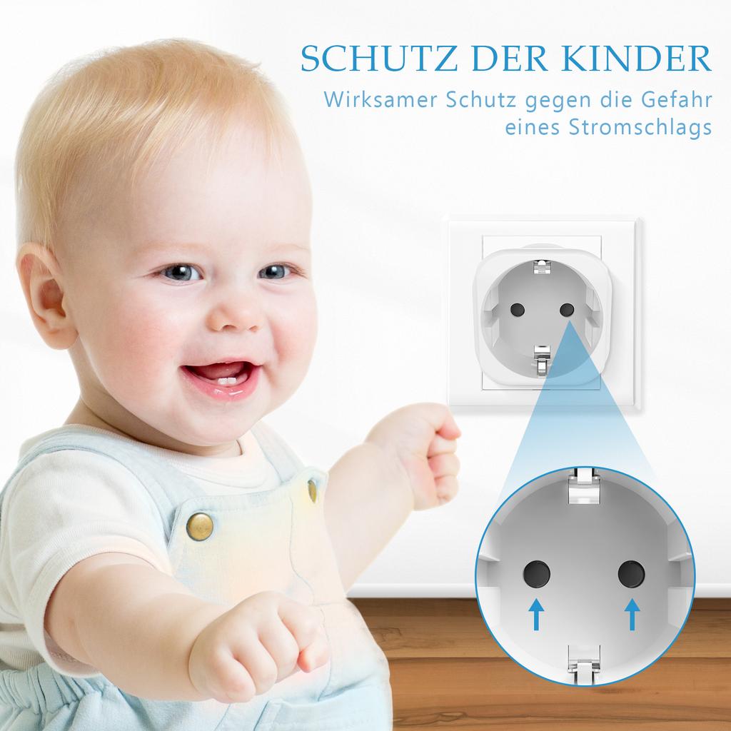 Xiaomi 2PCS South Africa Travel Adapter, EU To SA South Africa Plugs Adapter Type M Big Round Power Converter Lesotho Ghana Travel Plug