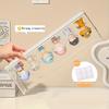 Action Figures Storage Box Acrylic Blind Box Doll Display Rack Stacktable Doll Toy Storage Box Transparent Doll Showing Cabinet