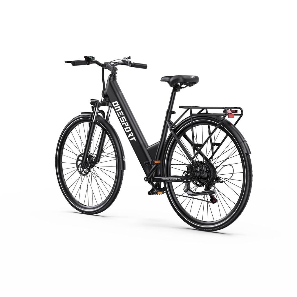 ONESPORT OT12 Urban Commuter Electric Bike, 250W 27.5" with 36V 13AH Battery