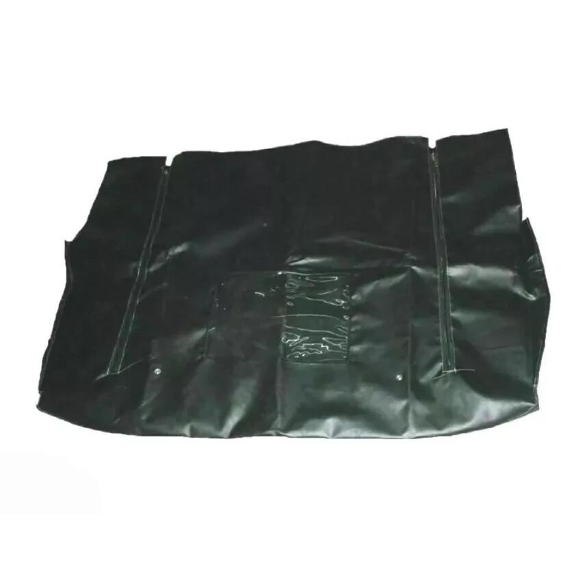 New Replacement Soft Top For Suzuki Samurai SJ413 SJ410 Black Denim Clear Window