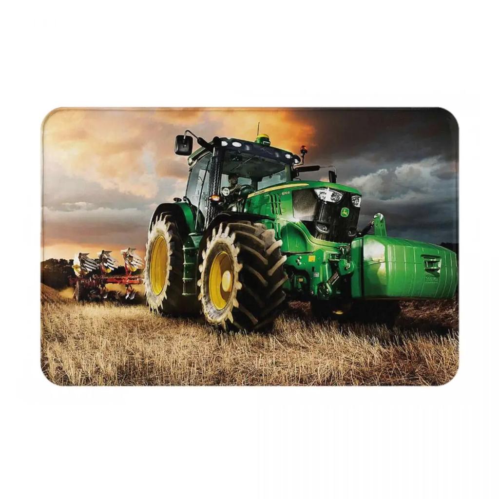 Tractor Doormat Cushion Carpet Rug Kitchen Entrance Home Floor Mat for Balcony Footpad Mats