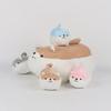 Shiba Child Mother Inu Panda Plush Toys Mom And Four Babies Cute Gifts Girl
