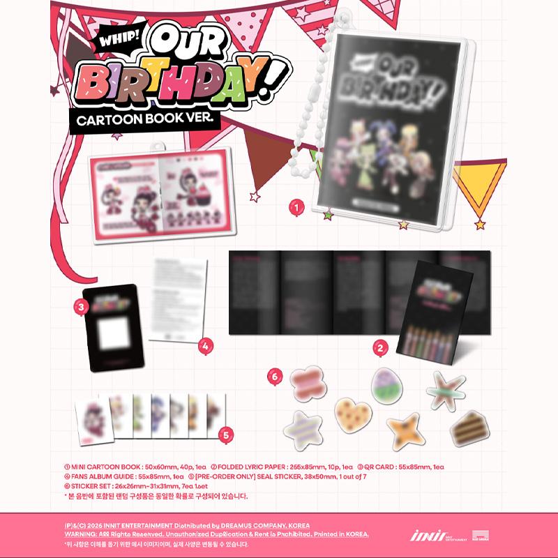 [PRE ORDER] OURBIRTHDAY – Our Birthday [CARTOON BOOK VER.]