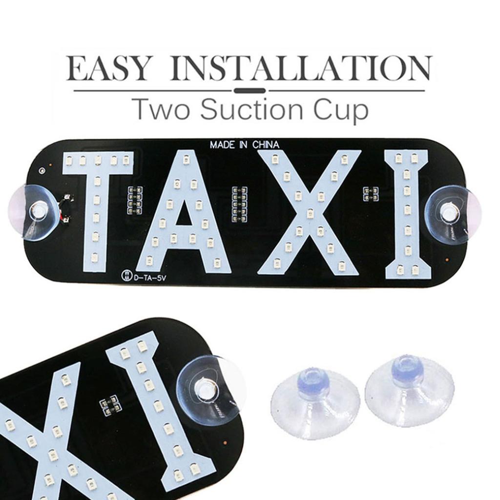Auto Windschutzscheiben-Fahrerhaus-Blinker, Taxi-Schild, 2 Farben, Windschutzscheiben-Taxi-Leitlichter, Windschutzscheiben-Fahrerhaus-Blinker, Licht-Dekor