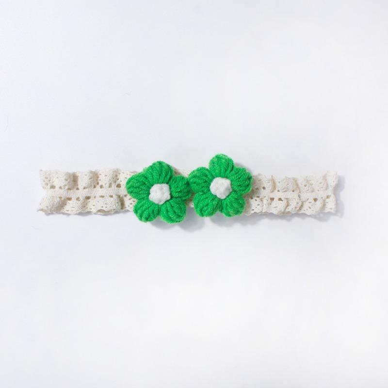 New lace baby headband, cute flower children's headscarf, thin soft baby hair accessories