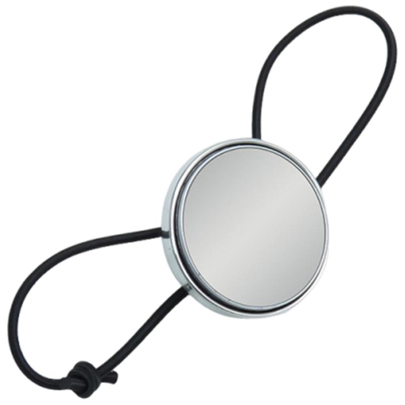 

Adjustable Diving Rearview Mirror With Lanyard Ergonomic Diving Rearview Mirror for Underwater Equipment Check серебряный