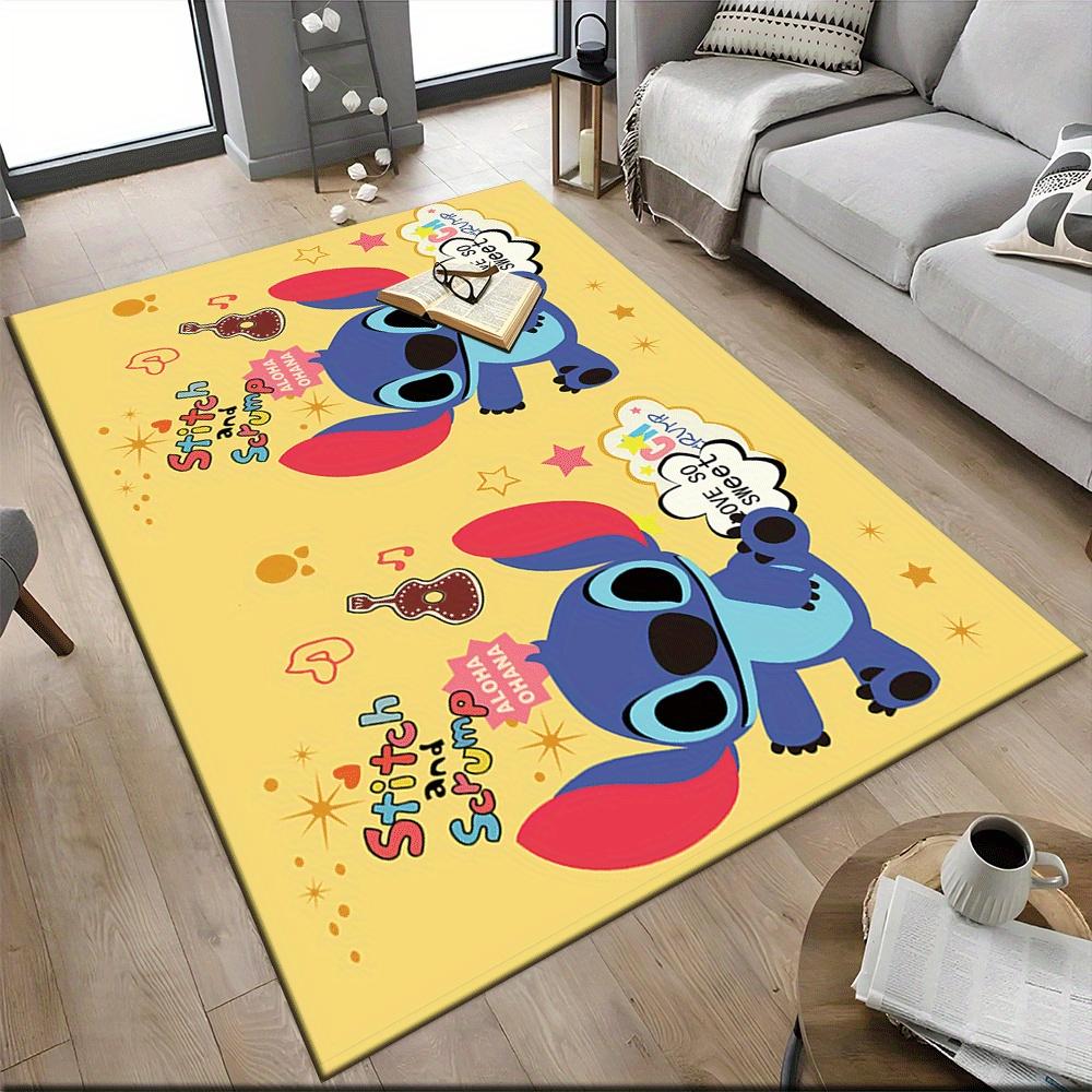 1pc Lilo-and-Stitch-(17)_01 Carpet Area Rug, Bedroom, and Playroom Durable, Stain-Resistant, and Easy To Clean, Living Room