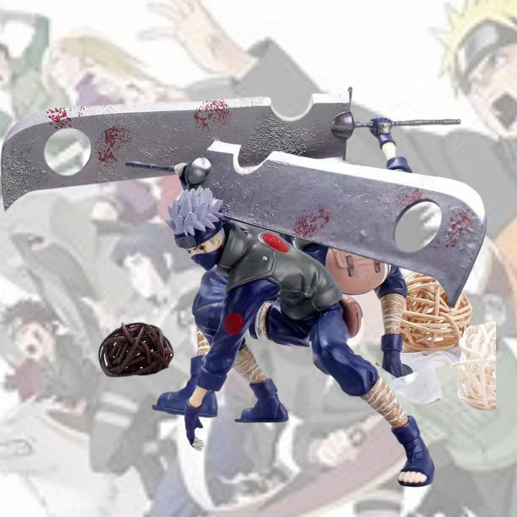 Large Naruto Character Model Personal Collection Desktop Decoration Pvc Material