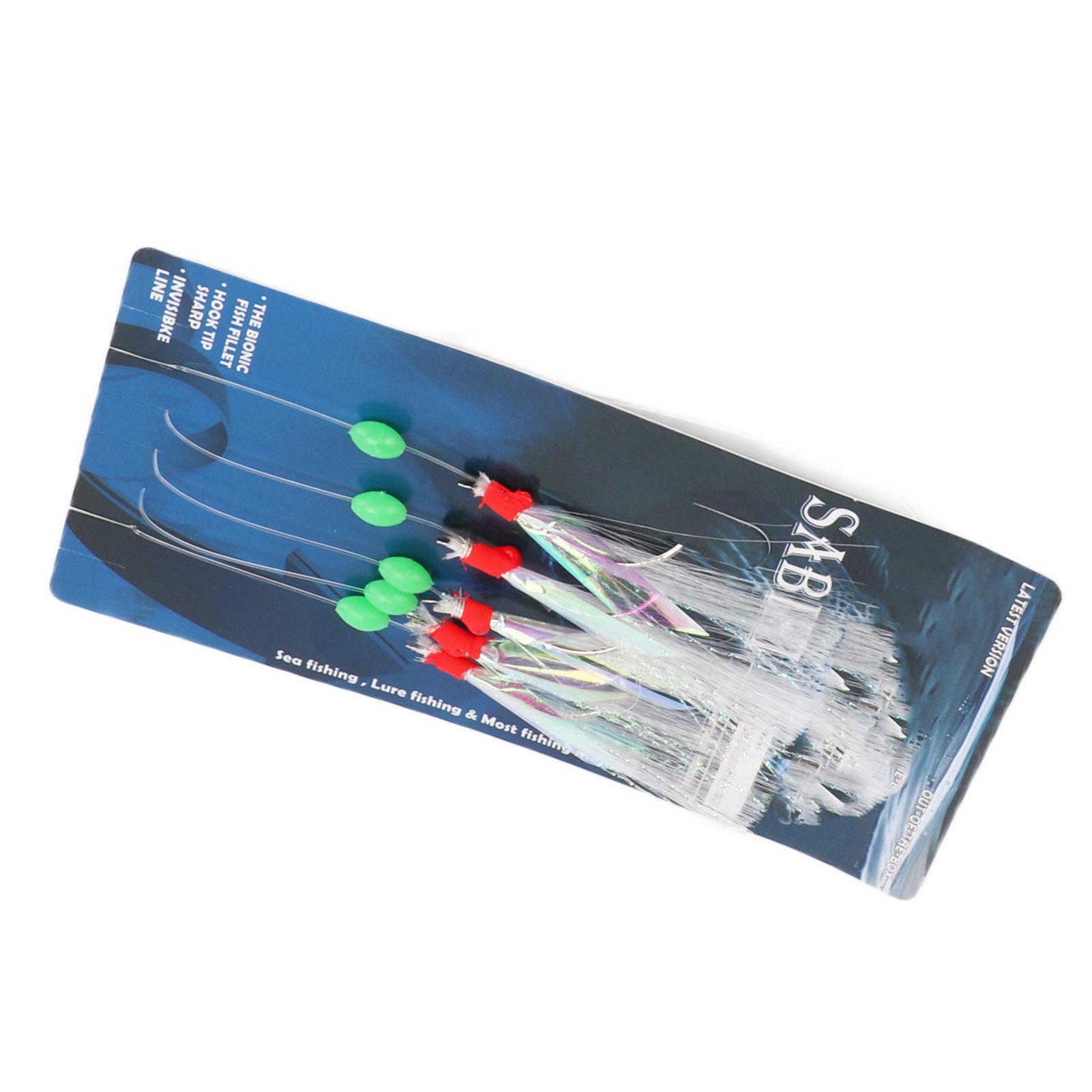 20 шт. Рыболовные крючки на поводке Высокоуглеродистая сталь Нейлон 3 0 Имитация рыбьей кожи Принадлежности для приманки