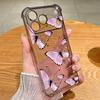 Multi-color Butterfly Pattern Case For iPhone 17 Pro Max Coque iPhone 16 15 14 13 Pro Max 11 Shockproof Clear Soft Silicone Cover
