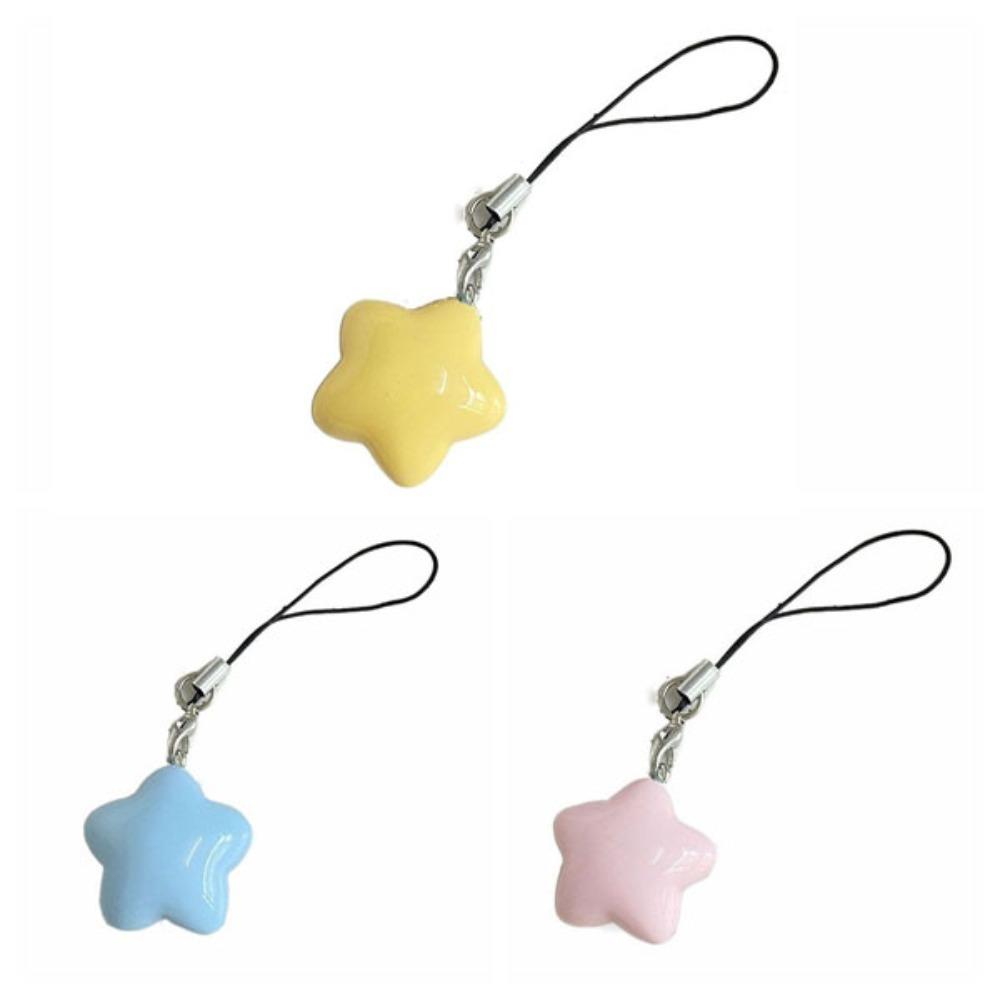 Pendant Star Phone Strap Phone Lanyard Mobile Phone Chain Fashion Phone Hanging Rope  Girl Jewelry