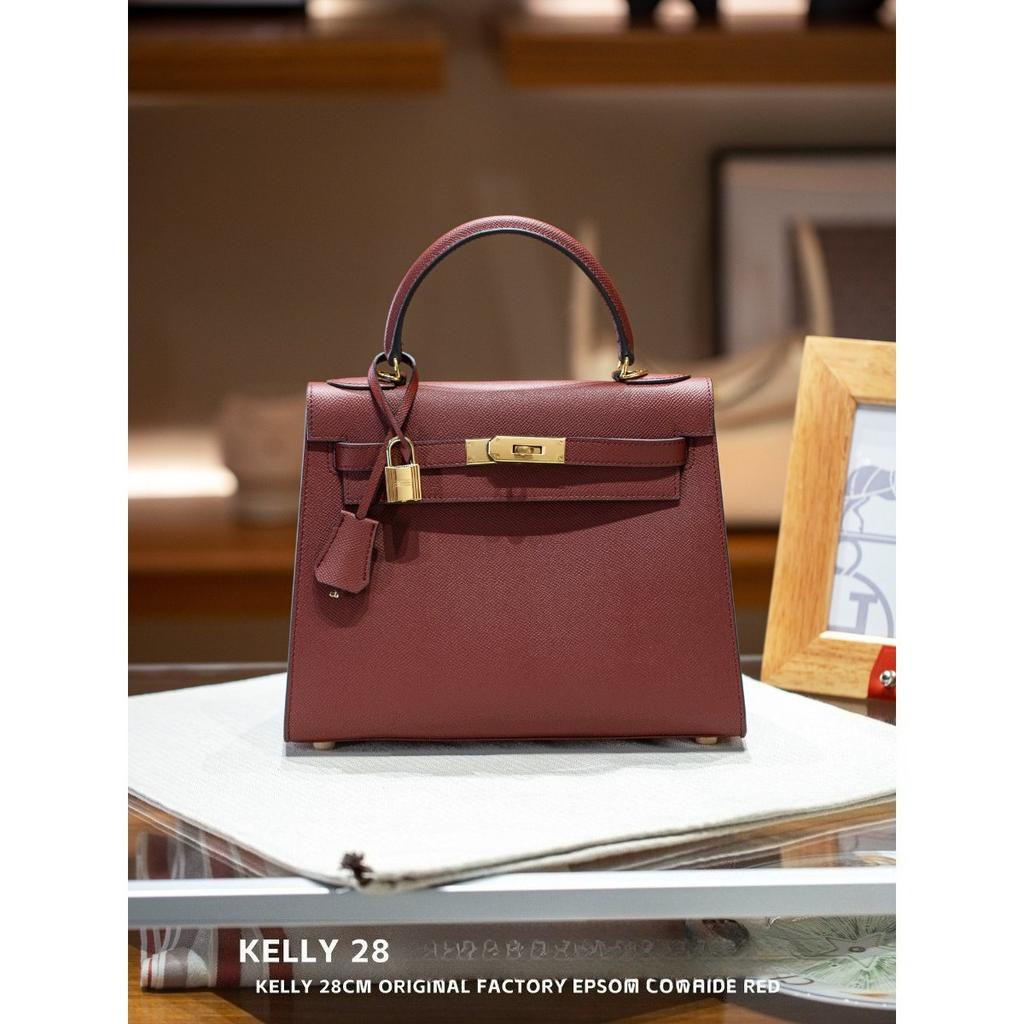 Kazilan Kelli 28 Second-generation Kelly Bag Large Capacity Handbag Versatile Fashion One-shoulder Crossbody Women's Bag