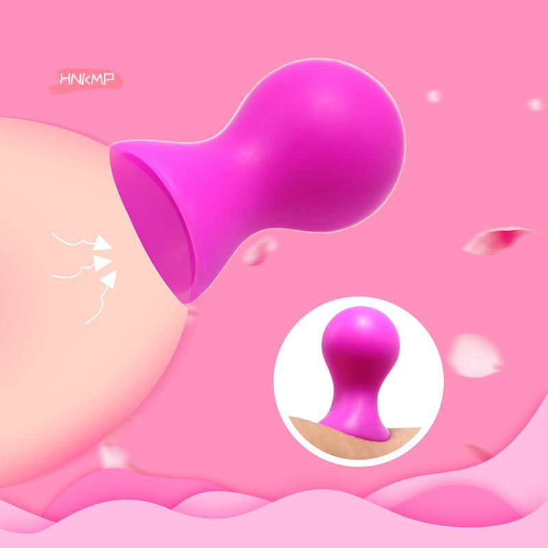 2Pcs Nipple Sucker Set G Spot Nipple Pump with Suction Cup Breast Massager Clitoris Stimulator Soft Sex Toys for Women