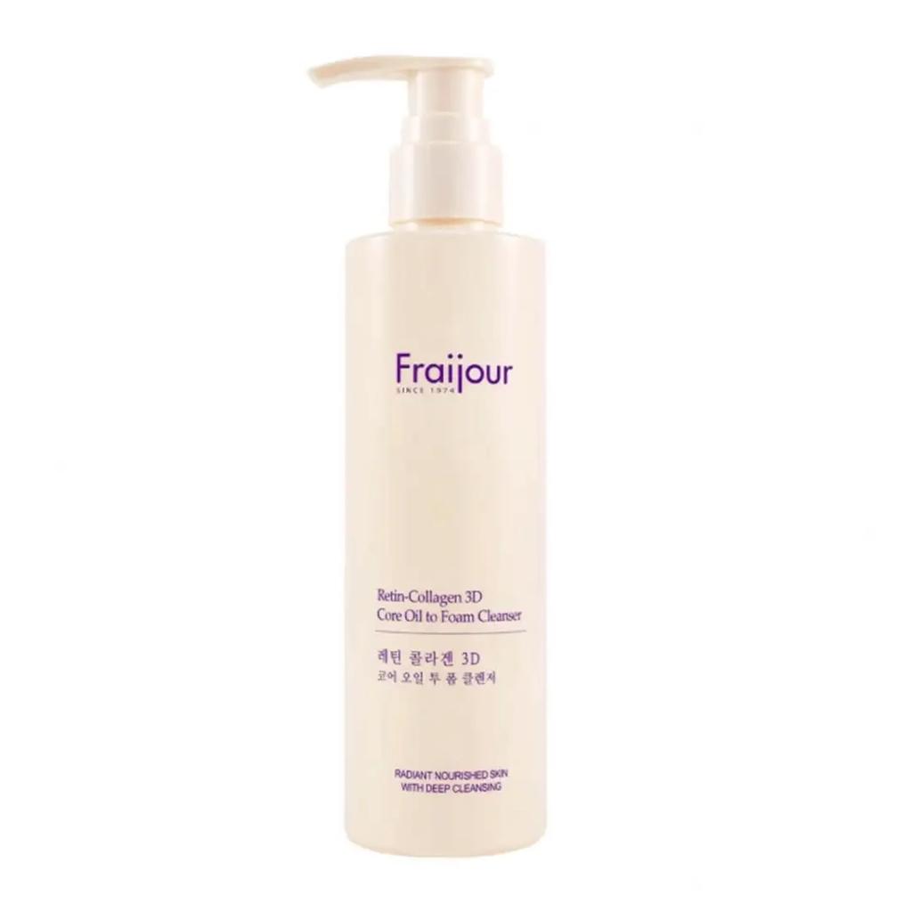 Hydrophilic Cleansing Oil-foam with Collagen Retin-Collagen 3D Core Oil To Foam Cleanser Fraijour 210 Ml