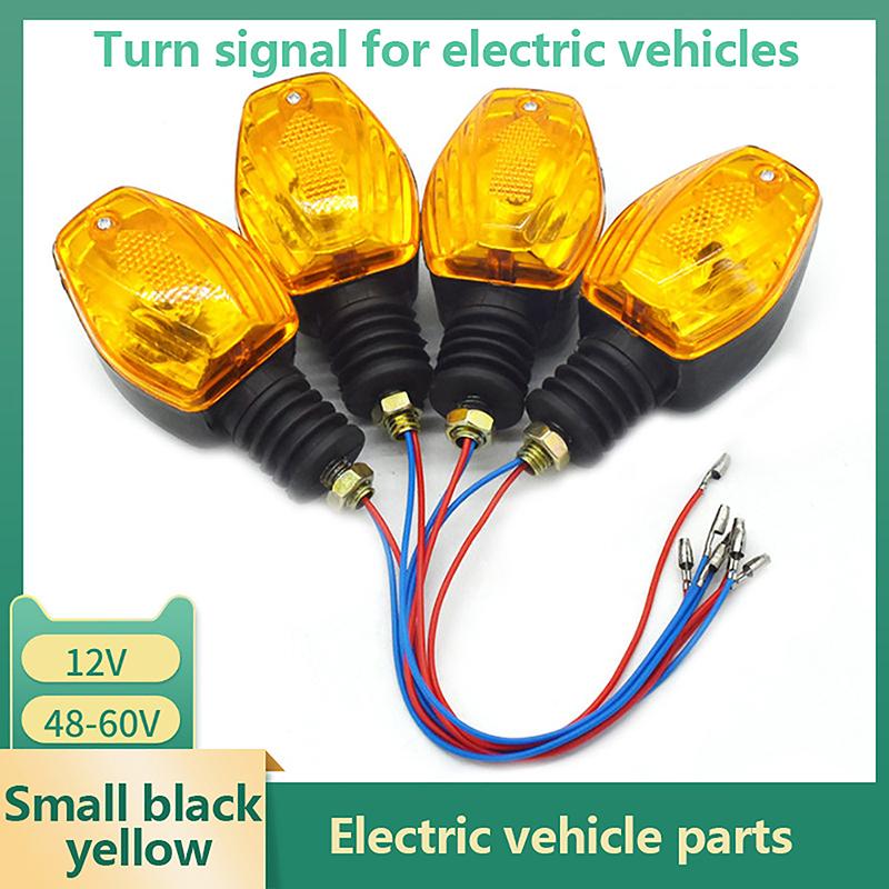 Electric Tricycle Taillight Direction Light Turn Signal Front Turn Signal With Light Bulb 48V 60V 12V
