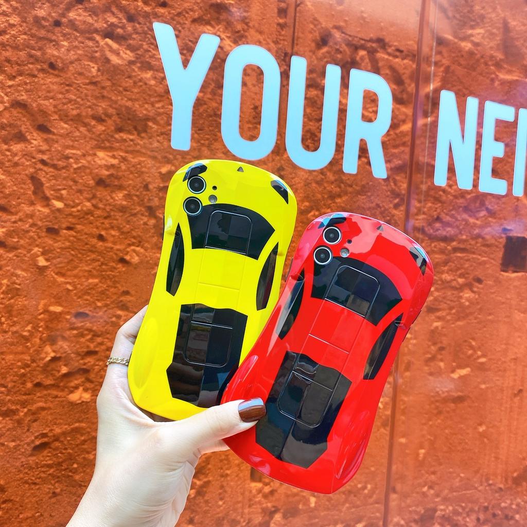 Suitable for Apple 16promax/11/Xr 3D Sports Car Phone Cases, 7P Couple Car Soft Case Racing Car Protective Cases