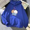 Panda Bear Bubu Dudu Hoodies Cartoon Kawaii Graphic Printing Sweatshirts Winter Fleece Women Men Cute Clothes