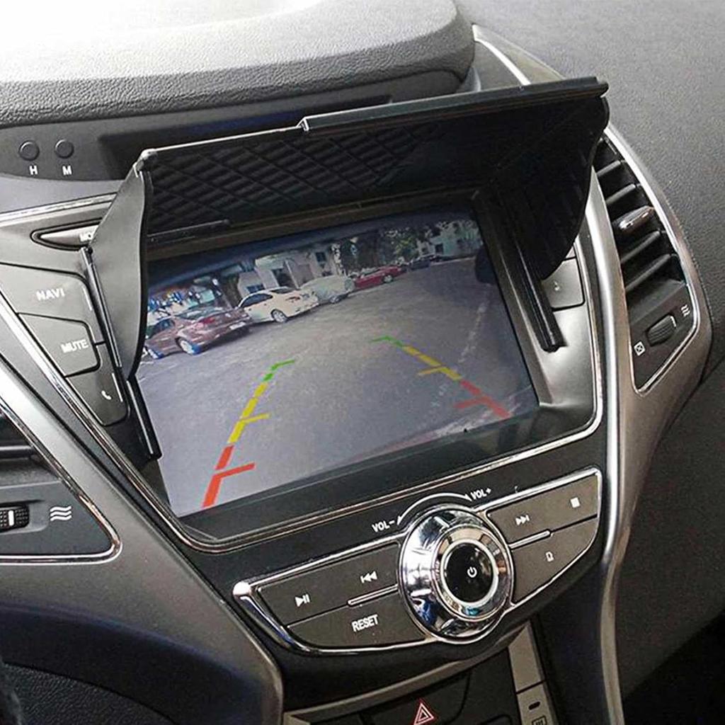 PXLAATY Car Navigation Sun Navigation Sun Visor and to Universal Visor, Anti-Glare Anti-Reflective 5.5-inch 10-inch