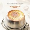 Food-Grade Stainless Steel Hot Pot & Rice Cooker for Portable Stove - Outdoor Stew & Soup Pot