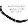 CS Style for BMW F80 M3 F82 F83 M4 2015-2020 Refit Front Bumper Spoiler Lip Chin Splitter Blade Shovel Skirt Board Body Kits