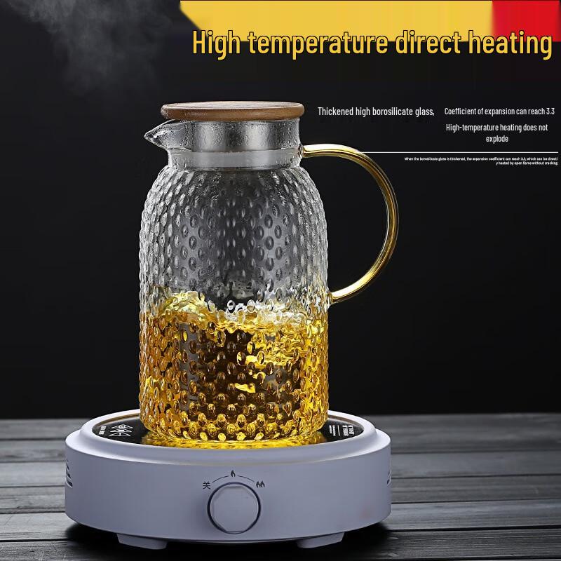 Shangqi 1900ml High-Temp Glass Water Pitcher